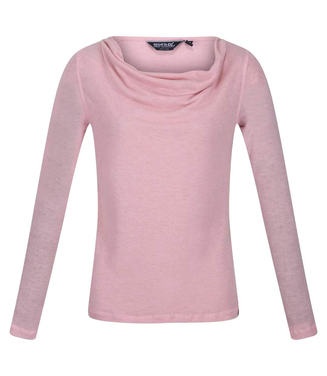 Womens/ladies frayda long sleeved t-shirt powder pink Regatta