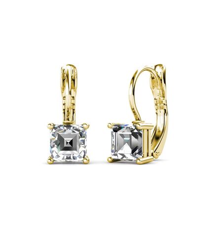 Boucles d'oreilles Square - Cristal d'Autriche