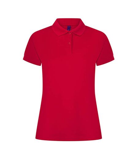 Polo Femme Rouge Classique Henbury