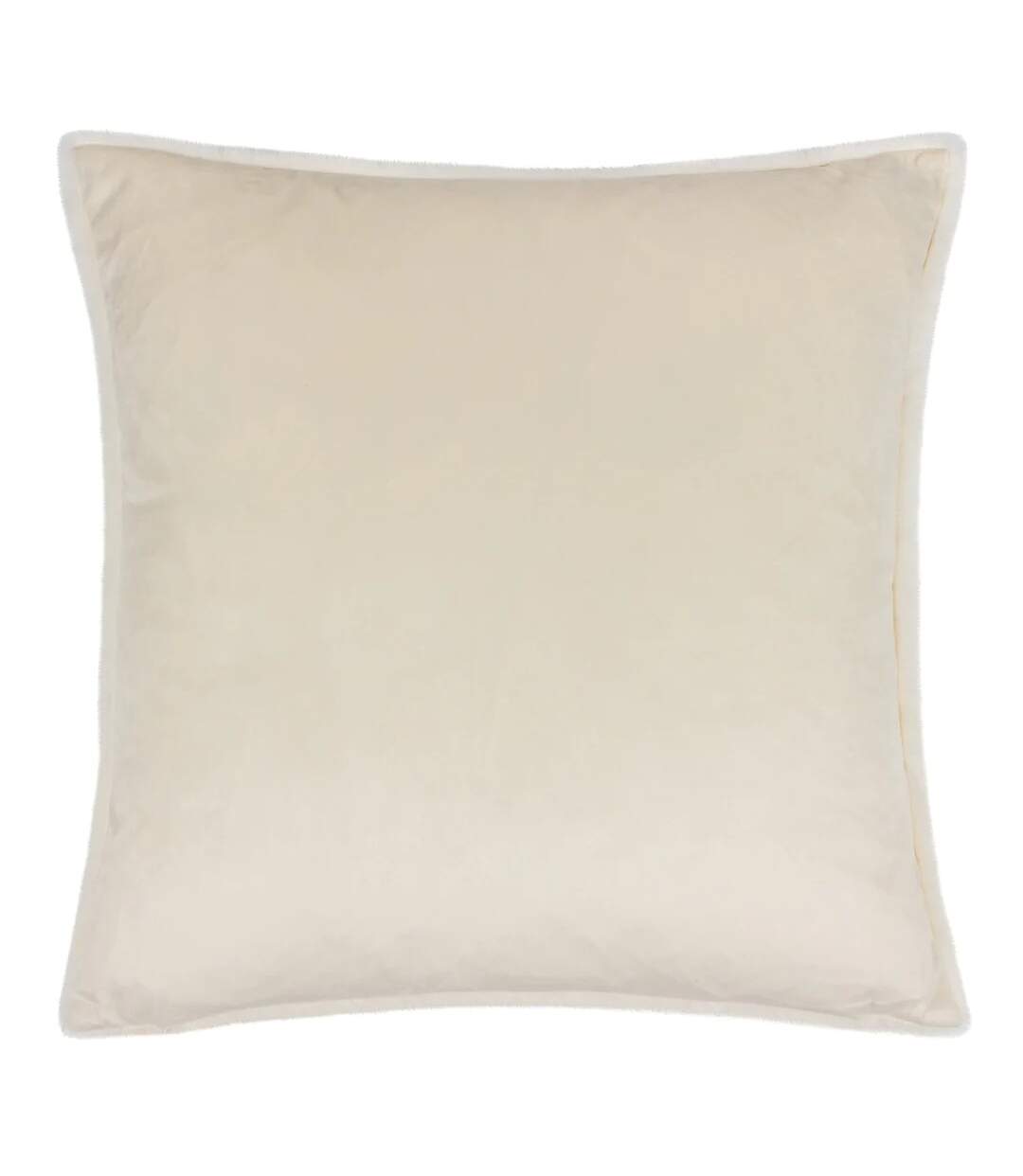 Stanza faux fur cushion cover 55cm x 55cm ecru Paoletti