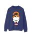 Disney - Sweat BIG HERO BAYMAX KITTEN FACE - Femme (Bleu marine) - UTBI11738-1