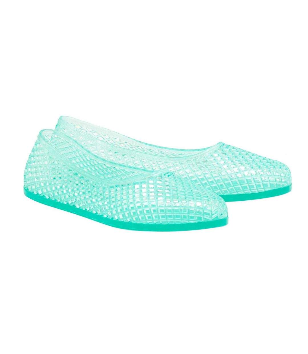 Womens/ladies Iro Jelly Shoes Aqua Ancient Greek Sandals-4