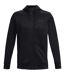 Mens Fleece Full Zip Hoodie Black Under Armour-2