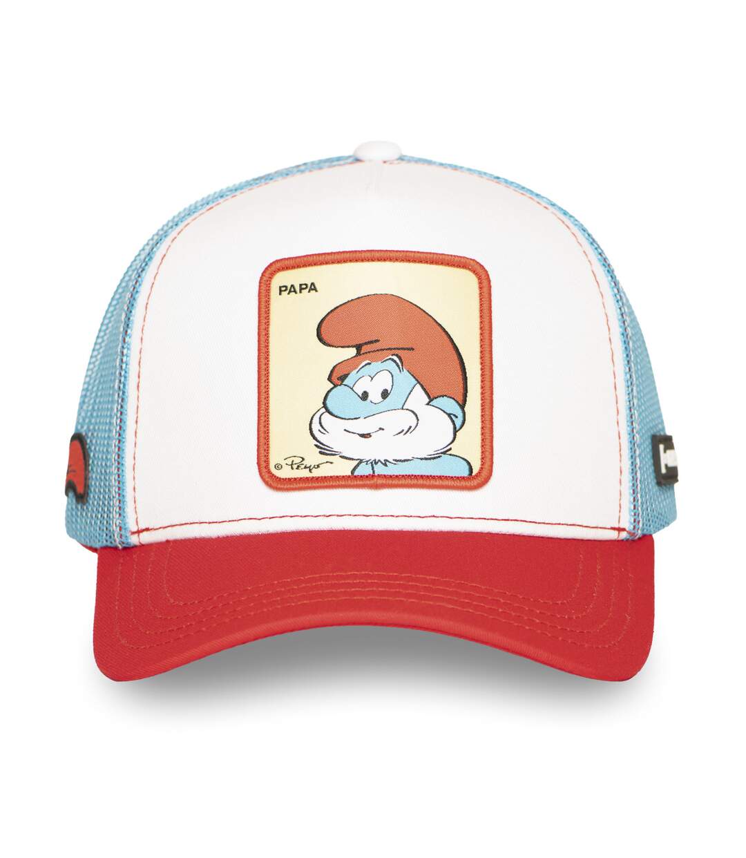 Casquette trucker avec filet The Smurfs Papa Capslab-2