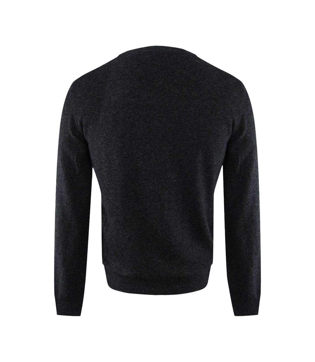 Mens Logo Jumper Dark Grey Aquascutum-2
