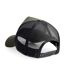 Casquette trucker adulte vert sombre / noir Beechfield