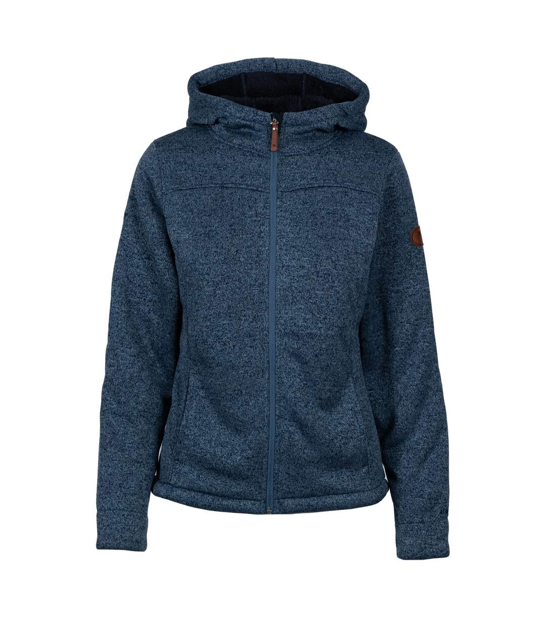 Veste À Capuche Teesta Femme Bleu Marine Trespass-1