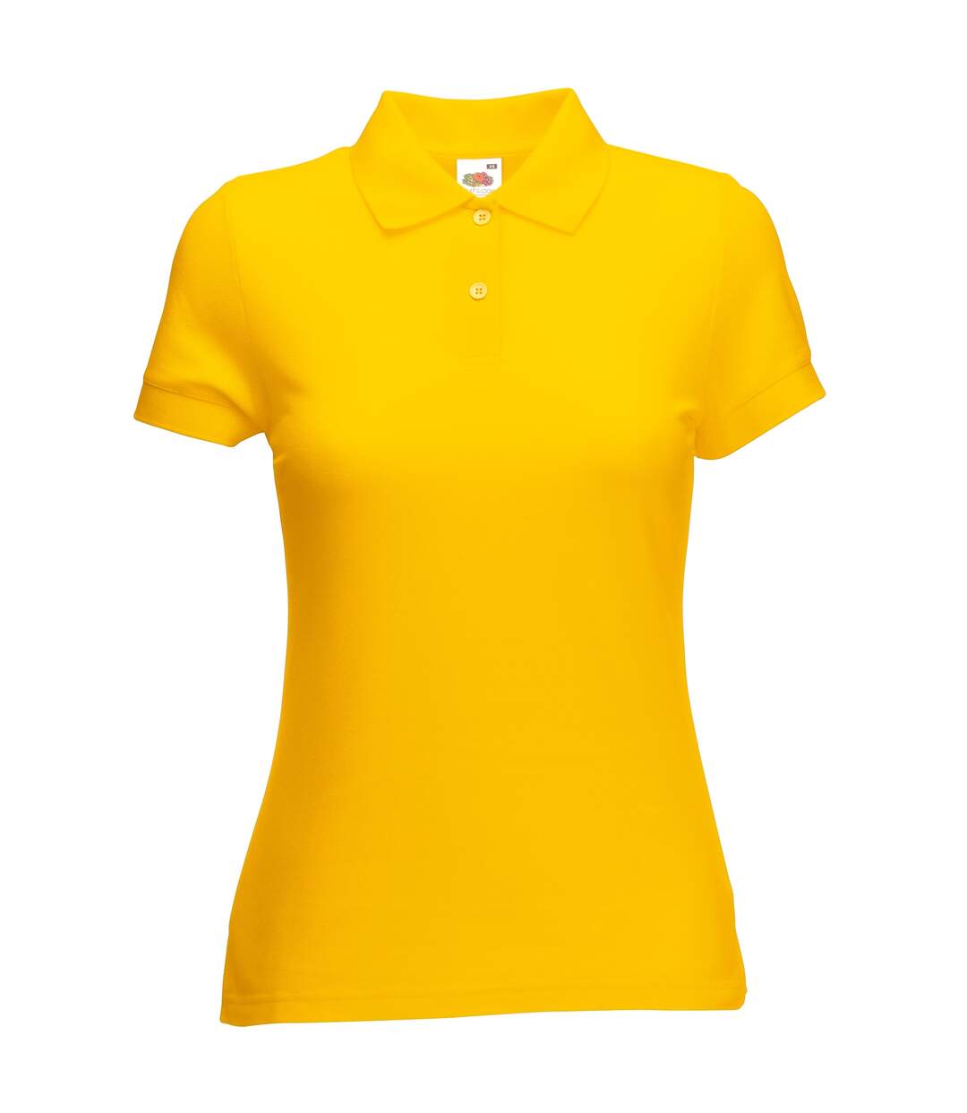 Polo femme jaune Fruit of the Loom