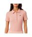 Polo orange femme lacoste  slim fit-1