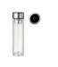 Pole glass thermometer water bottle one size transparent MidOcean-1