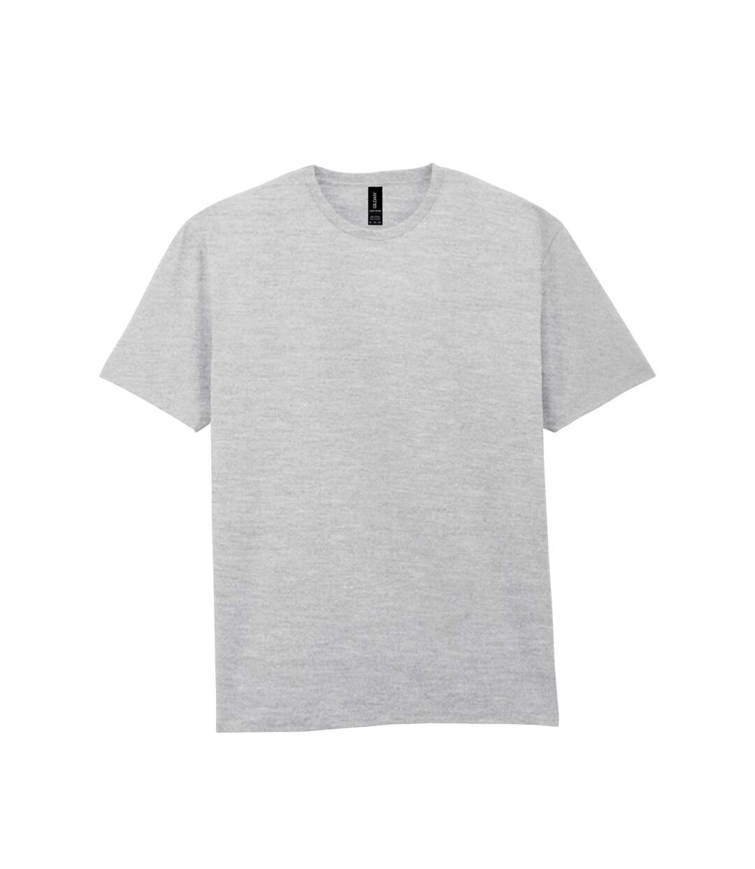 T-shirt Adulte Gris Chiné Gildan-1