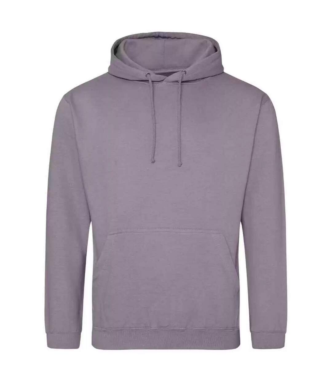 Sweat À Capuche College Adulte Vieux Lilas Awdis-1