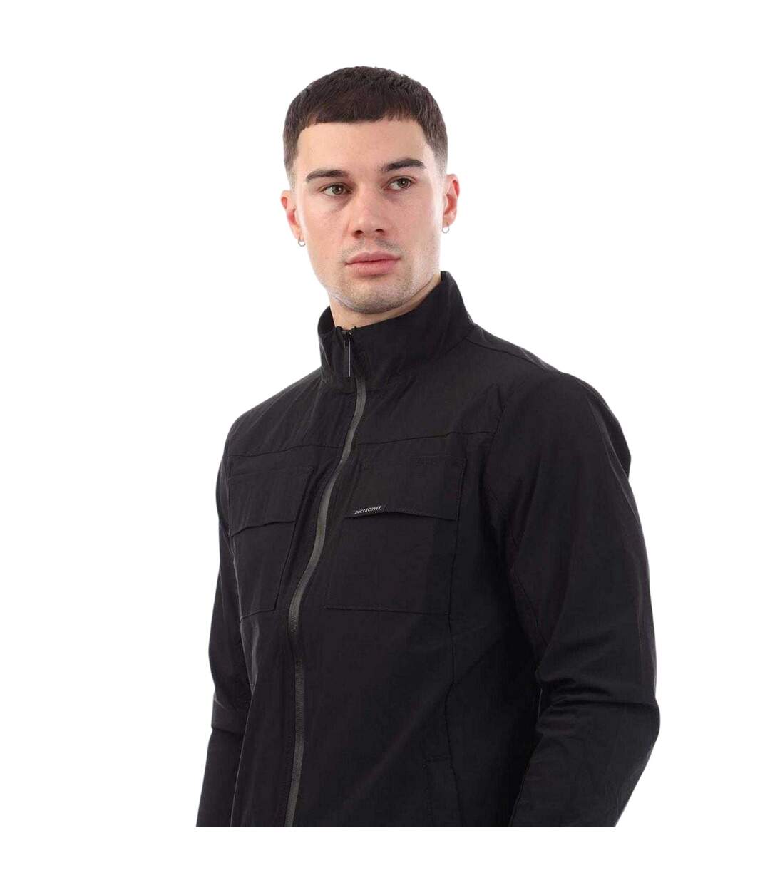 Mens Chamata Nylon Jacket Black Duck And Cover-3