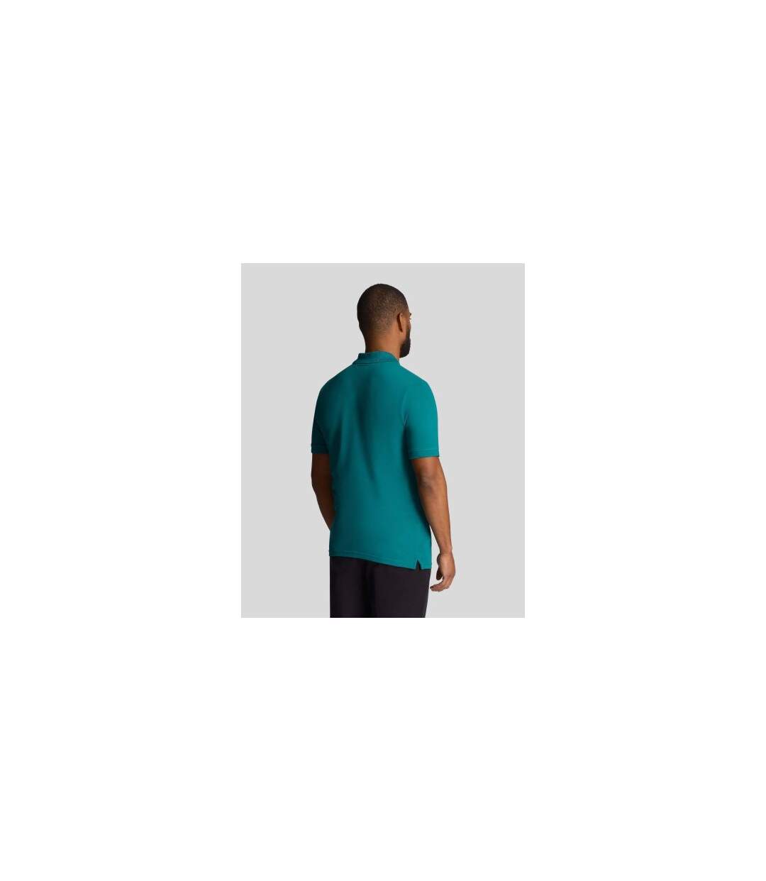 Polo Uni Homme Vert Lyle & Scott-3