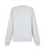 Sweat Motif/style Logo Brodé Femme Gris Chiné Kangol-1