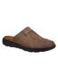 Hush Puppies Mens Carson Leather Mules (Brown) - UTFS9857