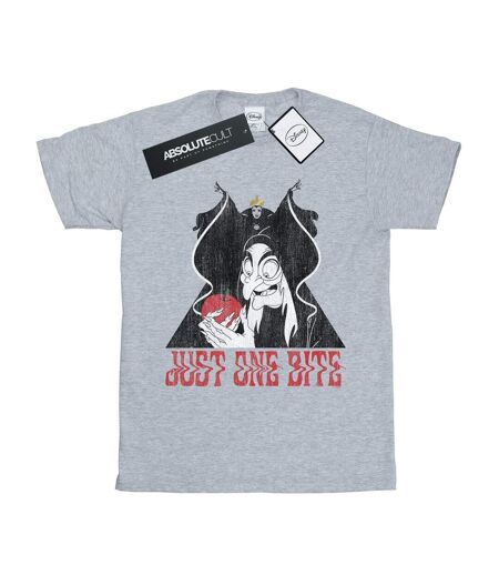 Disney - T-shirt SNOW WHITE JUST ONE BITE - Femme (Gris chiné) - UTBI17020