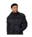Doudoune Matelassée Homme Noir Brave Soul-4