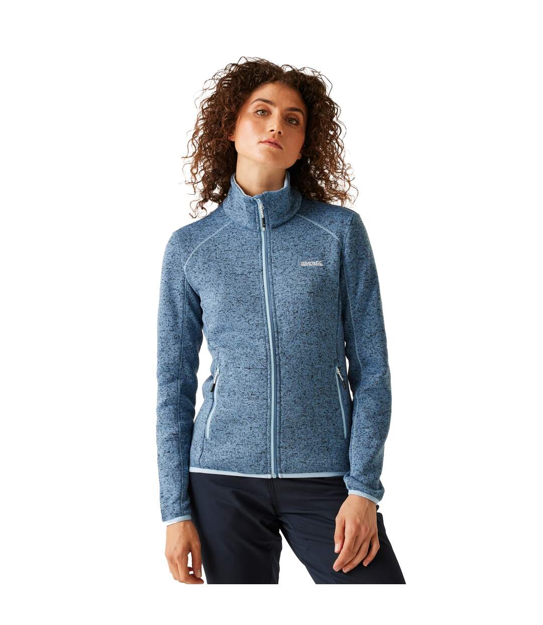 Veste polaire newhill femme bleu / blanc Regatta-4