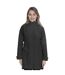Womens/ladies Rainy Day Waterproof Jacket Black Trespass-1