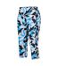Legging Motif/style Abstrait Femme Bleu Clair Dare 2B-3