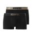 x2 boxers noir/doré homme diesel damien-1
