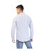 Chemise Manches Longues Motif/style Fines Rayures Homme Bleu Marine Blanc Peter Werth-4