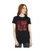 Disney Womens/Ladies The Lion King Heart Of A Lioness Cotton Boyfriend T-Shirt (Noir) - UTBI29372-1