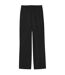 Womens/ladies Fashion Knitted High Waist Tracksuit Bottoms  Black Puma-3