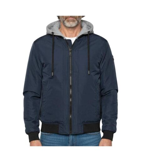 Blouson marine schott pastron amovible