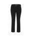 Womens/ladies Plain Slim Jeans Black Firetrap-1