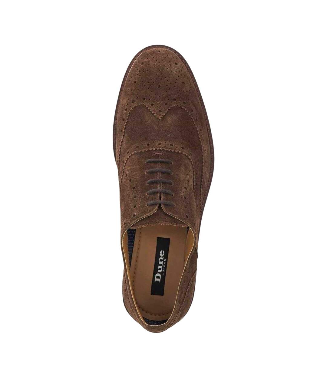 Chaussures Brogues Baltics Homme Marron Dune London-3