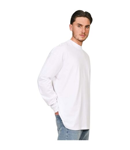 T-shirt Manches Longues Adulte Blanc Casual Classics