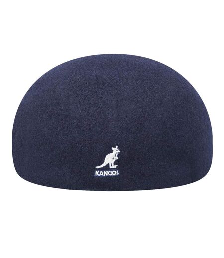 Unisex Adult Wool Flat Cap Dark Blue Kangol