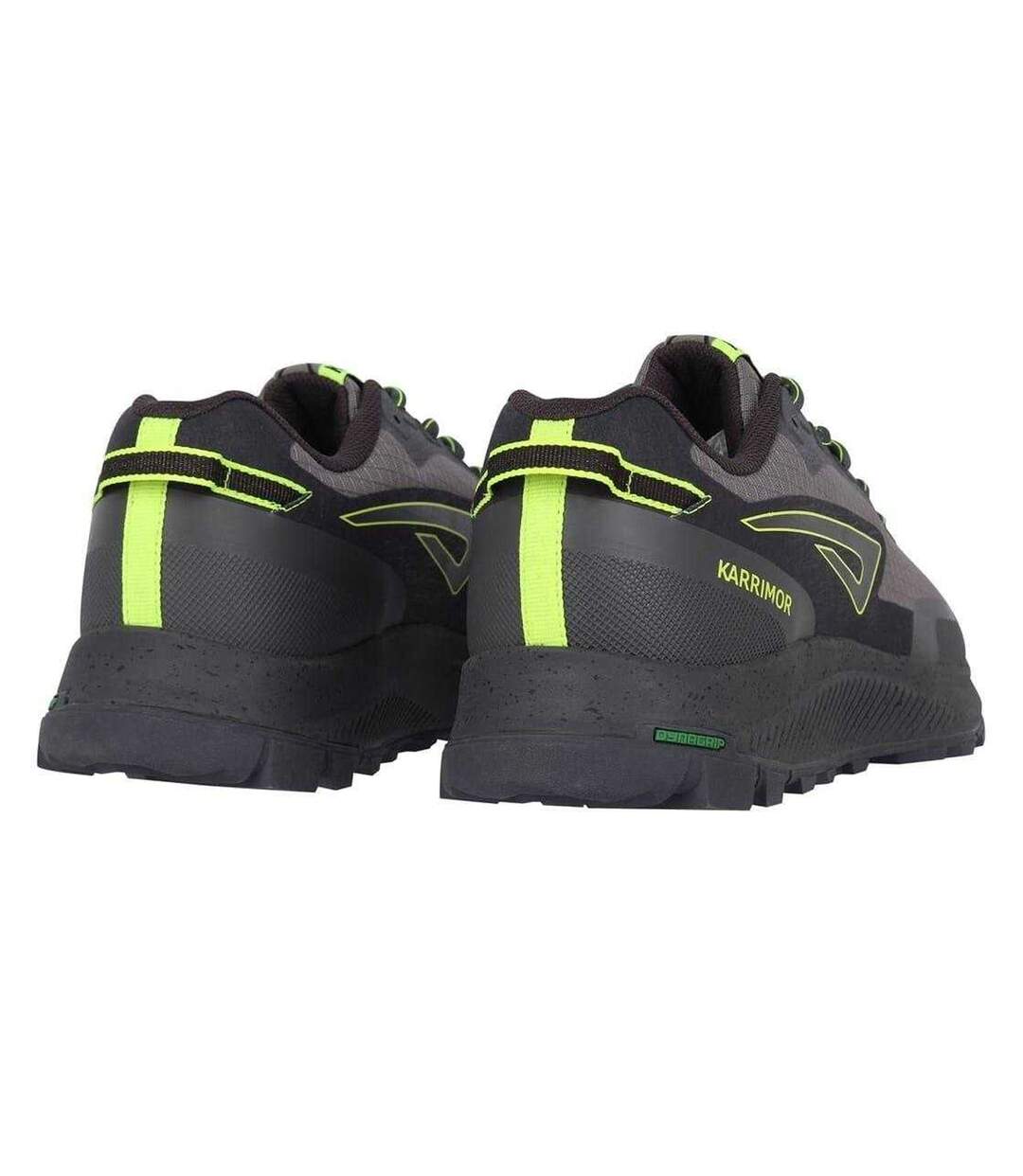 Baskets Course À Pied Tempo Trail Homme Gris Vert Clair Karrimor-2