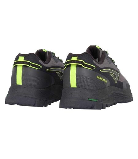 Baskets Course À Pied Tempo Trail Homme Gris Vert Clair Karrimor