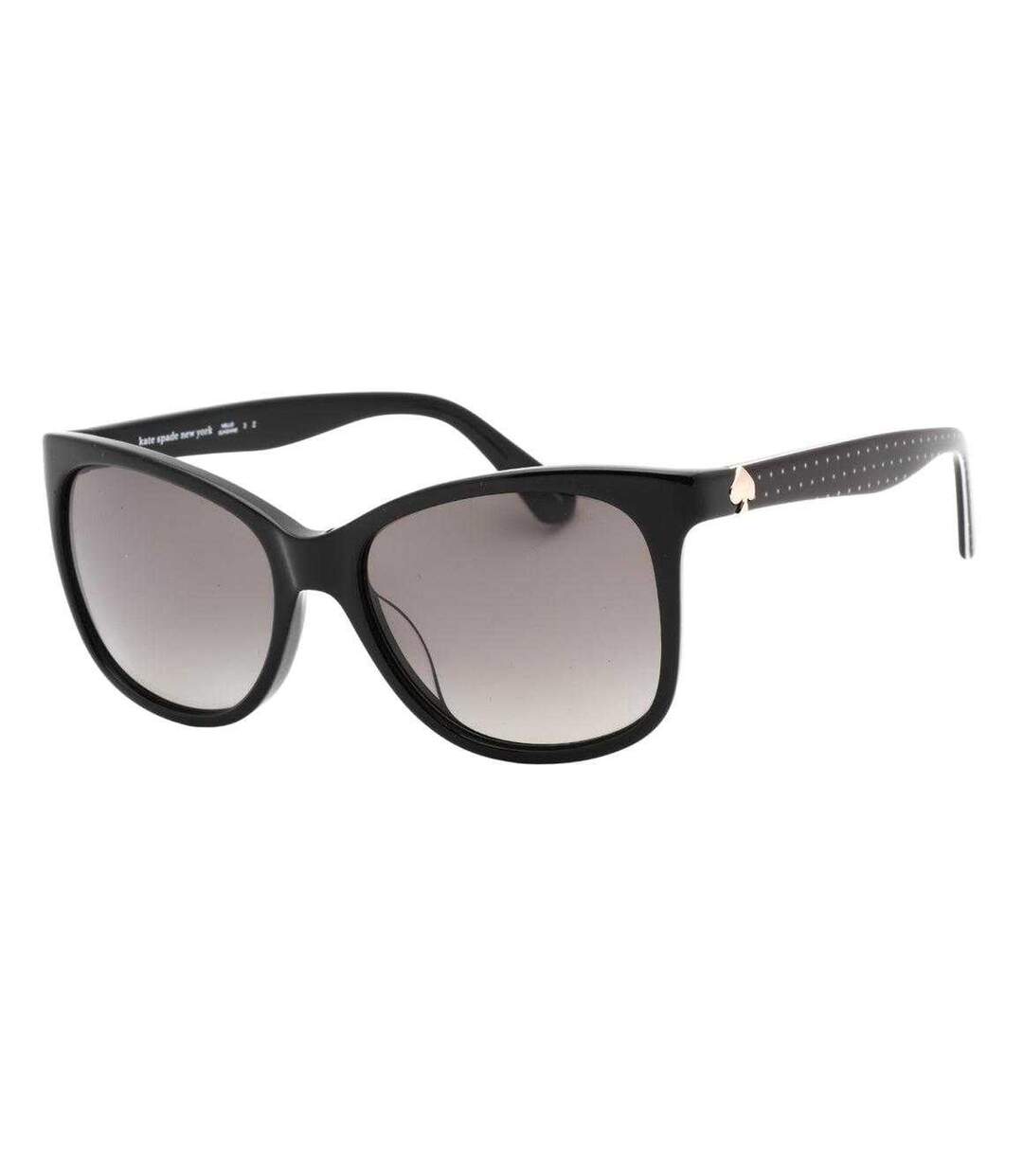 Lunettes De Soleil Motif/style Polarisé Danalyn Femme Taille Unique Noir Gris Kate Spade-2