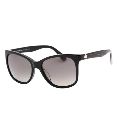 Lunettes De Soleil Motif/style Polarisé Danalyn Femme Taille Unique Noir Gris Kate Spade