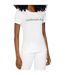 T-shirt Femme Blanc Calvin Klein-1