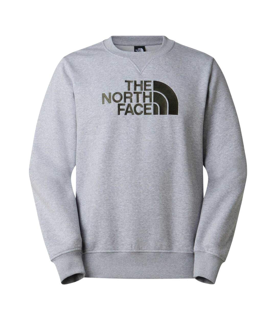 Sweat Drew Peak Homme Gris Chiné The North Face-1