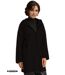 Manteau long femme manches longues - Couleur Noir