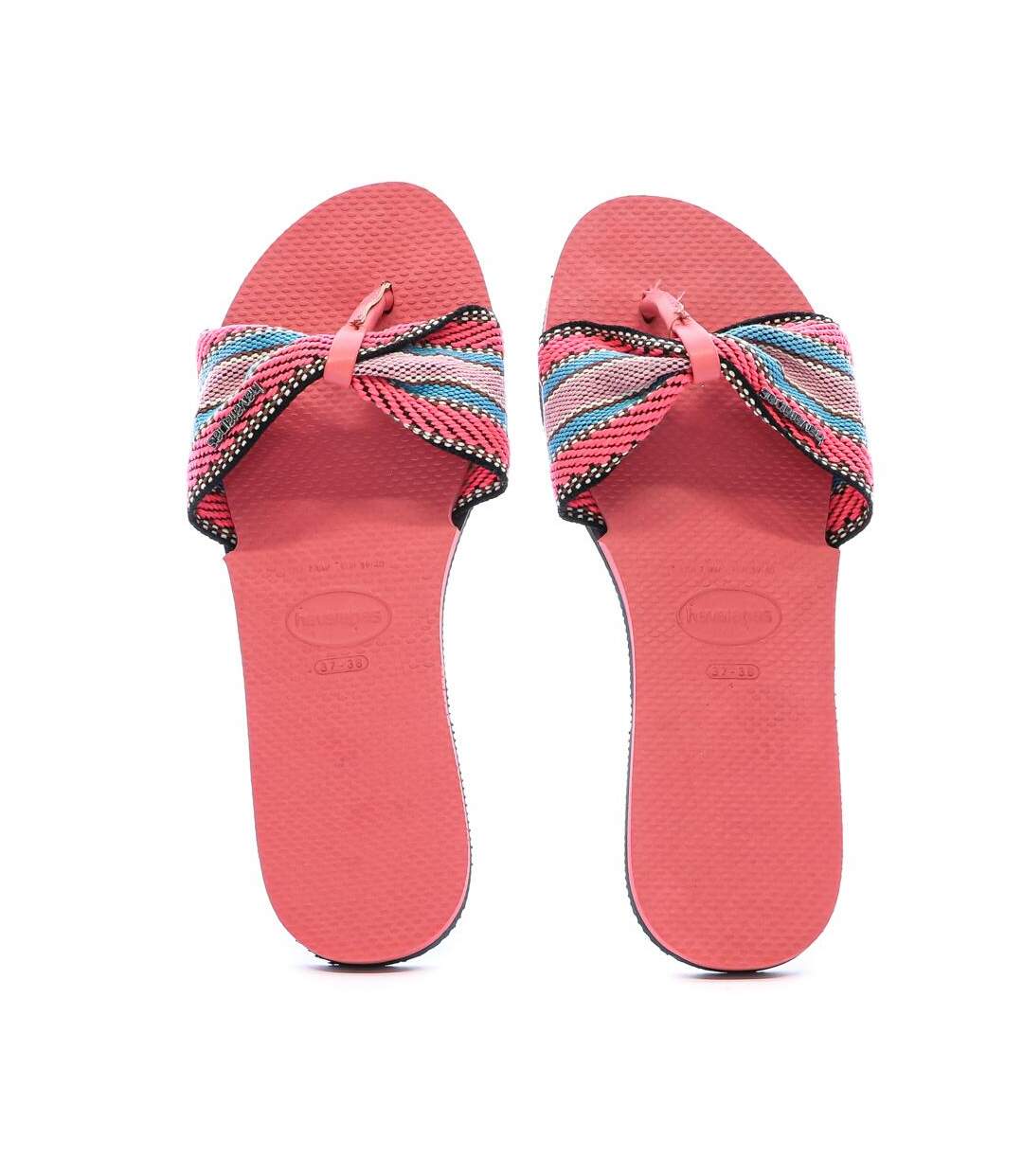 Tongs roses femme havaianas you saint tropez - 35/36-3