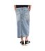 Jupe longue bleu femme jennyfer dapone-2
