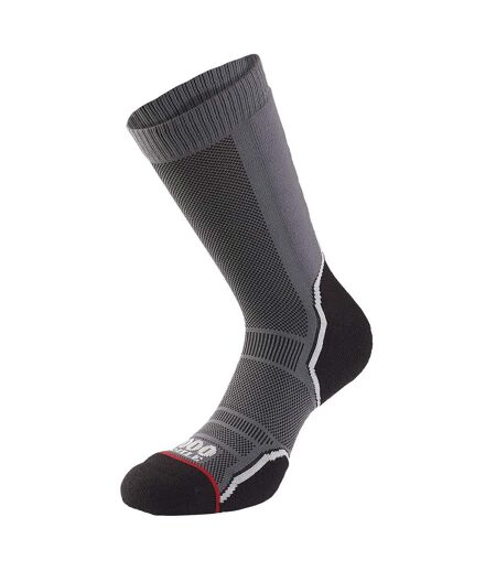 Lot de 2 paires de chaussettes Trek monocouche pour hommes