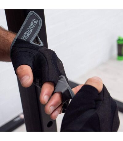 Unisex Adult Pro Gel Training Glove Black Grey Urban Fitness Equipment