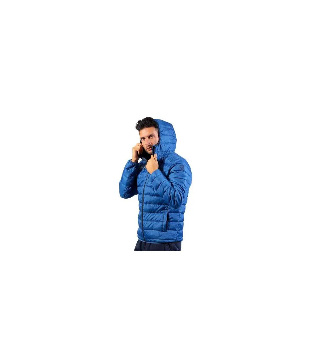 Doudoune Motif/style Matelassé Homme Bleu Givova-1