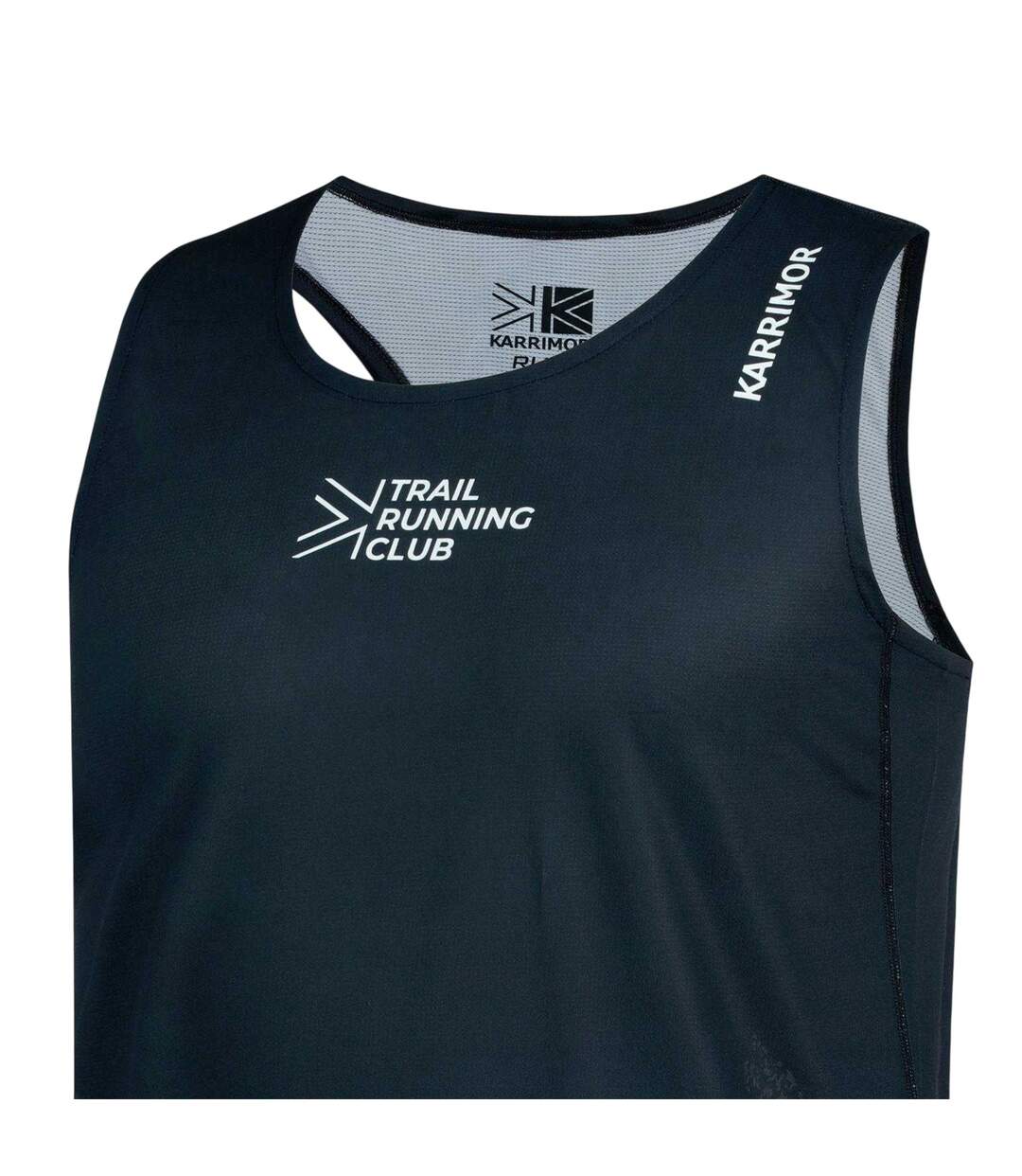 Débardeur Motif/style Imprimé Au Dos Performance Homme Noir Karrimor-4