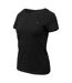 T-shirt Manches Courtes Playo Femme Noir Hi-Tec-3