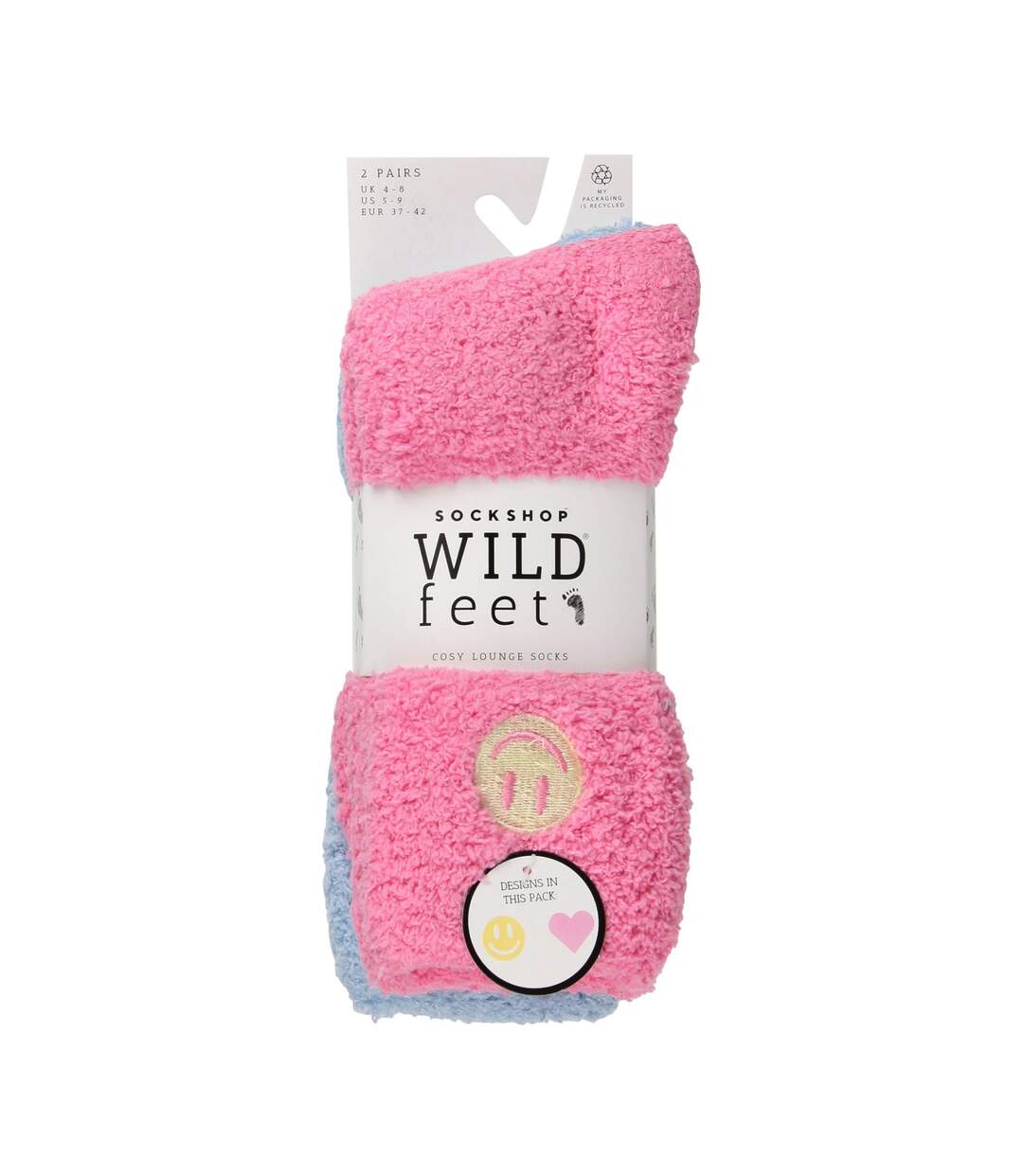 2 paires de chaussettes de salon épaisses et confortables pour dames-2