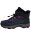 Chaussures Montantes De Marche Jackdaw Enfant Bleu Marine Gris Foncé Magenta Hi-Tec-3